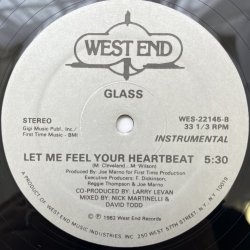 画像2: GLASS / LET ME FEEL YOUR HEARTBEAT