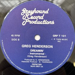 画像2: GREG HENDERSON / DREAMIN'