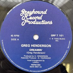 画像1: GREG HENDERSON / DREAMIN'