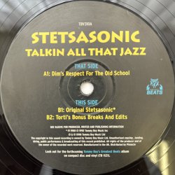 画像3: STETSASONIC / TALKIN' ALL THAT JAZZ REMIX BY DIMITRI FROM PARIS