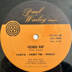 画像1: TANYA, SWEET TEE, WINLEY / VICIOUS RAP - CYMANDE / BRA