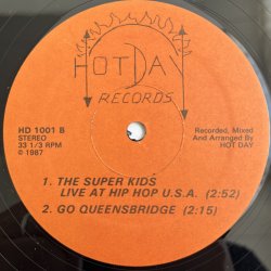 画像2: HOT DAY (D.FRANKLIN) - SUPER KIDS / HOT DAY MASTER MIX