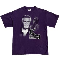 画像1: VINTAGE T-shirt "KENNY ROGERS"