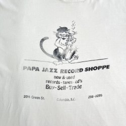 画像2: VINTAGE T-shirt "PAPA JAZZ RECORDS SHOPPE"