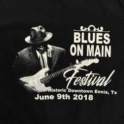 画像2: VINTAGE T-shirt "BLUES ON MAIN FESTIVAL 2018"