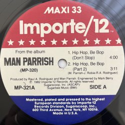 画像1: MAN PARRISH / HIP HOP BE BOP! (DON'T STOP!)