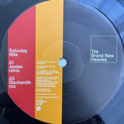 画像3: THE BRAND NEW HEAVIES / SATURDAY NIGHT  (JAYDEE REMIX)