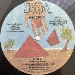 画像2: ERIC B. feat. RAKIM / ERIC B. IS PRESIDENT