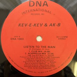 画像2:  KEV-E-KEV & AK-B  / LISTEN TO THE MAN