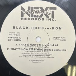 画像2: BLACK, ROCK-n-RON / THAT'S HOW I'M LIVING
