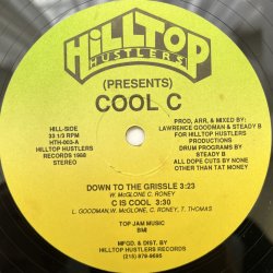 画像1: COOL C / DOWN TO THE GRISSLE