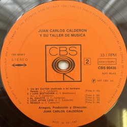 画像4: JUAN CARLOS CALDERON / Y SU TALLER DE MUSICA 