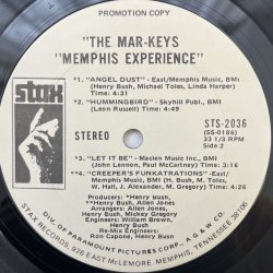 画像4: THE MAR-KEYS / MEMPHIS EXPERIENCE