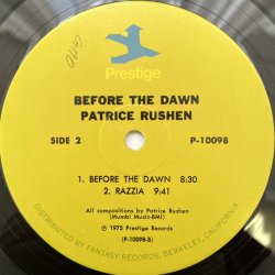 画像4: PATRICE RUSHEN / BEFORE THE DAWN