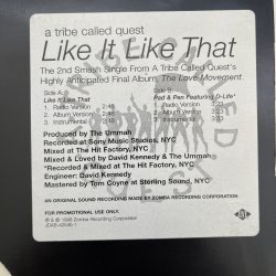 画像2: A TRIBE CALLED QUEST / LIKE IT LIKE THAT