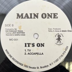 画像2: MAIN ONE / IT'S ON