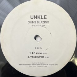 画像1: UNKLE with KOOL G RAP / GUNS BLAZING