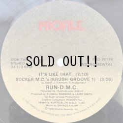 画像3: RUN-D.M.C. / IT'S LIKE THAT - SUCKER M.C.'s