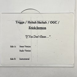画像2: TRIGGA , HELTAH SKELTAH , OGC , ERICK SERMON / IF YOU DON'T KNOW