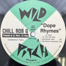 画像2: CHILL ROB G / DOPE RHYMES - WILD PITCH