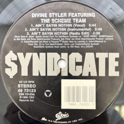 画像3: DIVINE STYLER feat. THE SCHEME TEAM / AIN'T SAYIN NOTHIN 