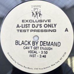 画像3: BLACK BY DEMAND / CAN'T GET ENOUGH