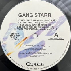 画像2: GANG STARR / EX GIRL TO NEXT GIRL - B.Y.S.