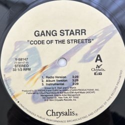 画像3: GANG STARR / CODE OF THE STREETS
