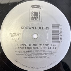画像2: KROWN RULERS / PAPER CHASE
