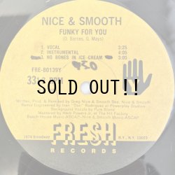 画像4: NICE & SMOOTH / FUNKY FOR YOU