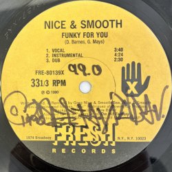 画像3: NICE & SMOOTH / FUNKY FOR YOU