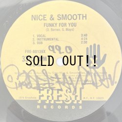 画像3: NICE & SMOOTH / FUNKY FOR YOU