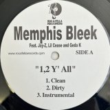 MEMPHIS BLEEK / 1,2 Y'ALL feat.JAY-Z, LIL CEASE & GEDA K