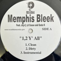 MEMPHIS BLEEK / 1,2 Y'ALL feat.JAY-Z, LIL CEASE & GEDA K