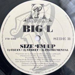 画像4: BIG L / EBONICS - SIZE 'EM UP