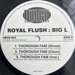 画像2: LORD FINESSE : O.C. / YA BETTER RECOGNIZE - ROYAL FLUSH : BIG L / THOROUGH FAM