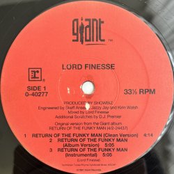 画像3: LORD FINESSE / RETURN OF THE FUNKY MAN - FUCK' EM