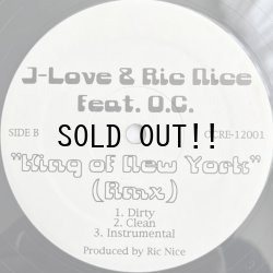 画像2: J-LOVE & RIC NICE feat. O.C. / KING OF NEW YORK