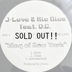 画像1: J-LOVE & RIC NICE feat. O.C. / KING OF NEW YORK