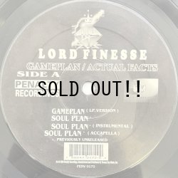 画像3: LORD FINESSE / GAMEPLAN - ACTUAL FACTS