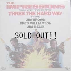 画像1: O.S.T. (THE IMPRESSIONS) / THREE THE HARD WAY