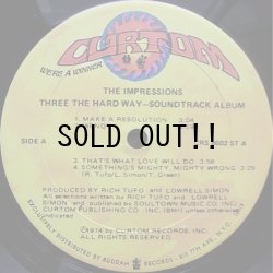 画像2: O.S.T. (THE IMPRESSIONS) / THREE THE HARD WAY