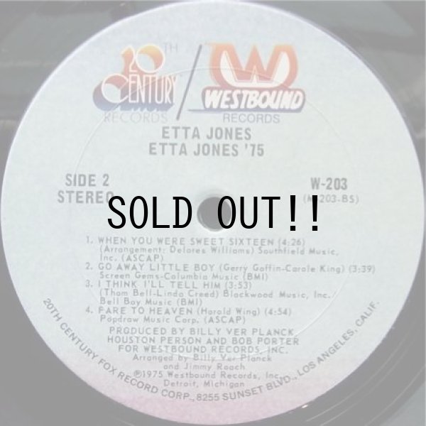 画像3: ETTA JONES / ETTA JONES '75