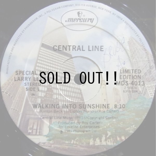 画像1: CENTRAL LINE / WALKING INTO SUNSHINE