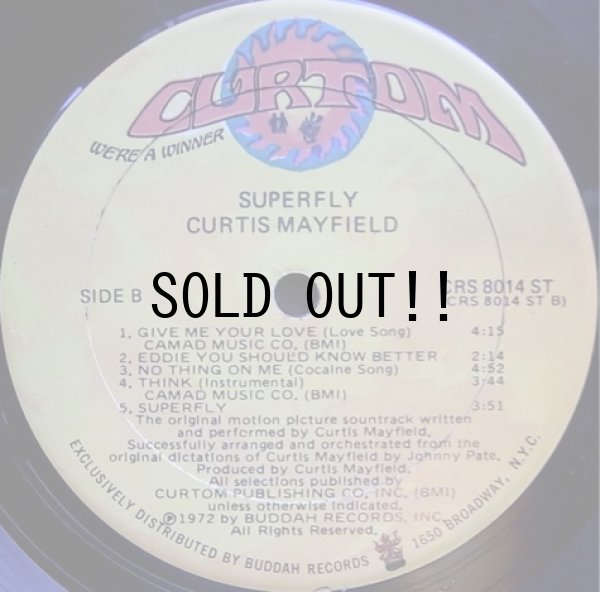 画像3: O.S.T. (CURTIS MAYFIELD) / SUPER FLY