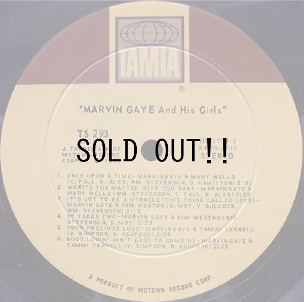 画像2: MARVIN GAYE AND HIS GIRLS / S.T.