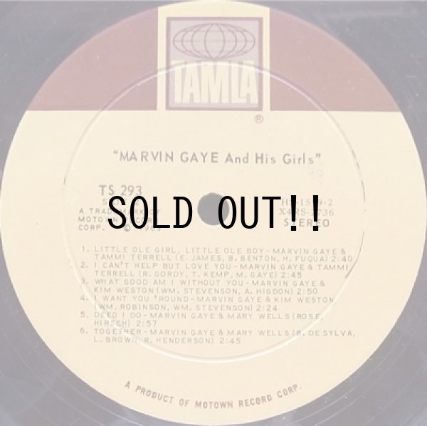 画像3: MARVIN GAYE AND HIS GIRLS / S.T.
