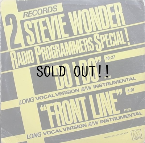 画像1: STEVIE WONDER / DO I DO - FRONT LINE