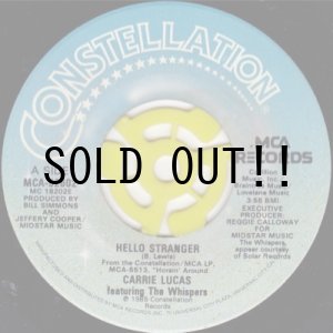 画像: CARRIE LUCAS / HELLO STRANGER feat. THE WHISPERS