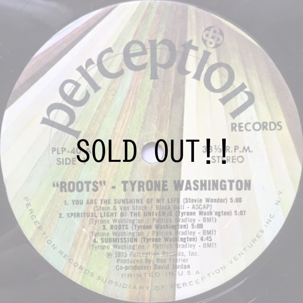 画像2: TYRONE WASHINGTON / ROOTS